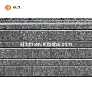 2019 high quality products Metal embossed exterior wall sandwich panel 